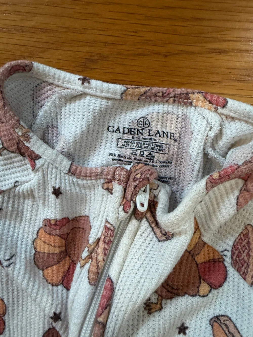 Caden Lane Zipper PJ 6-12 months